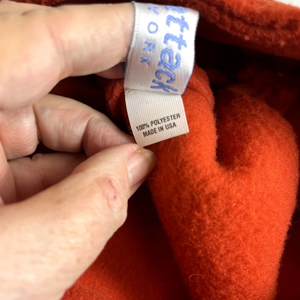 Hat Attack Orange Polyester Beanie - image 5